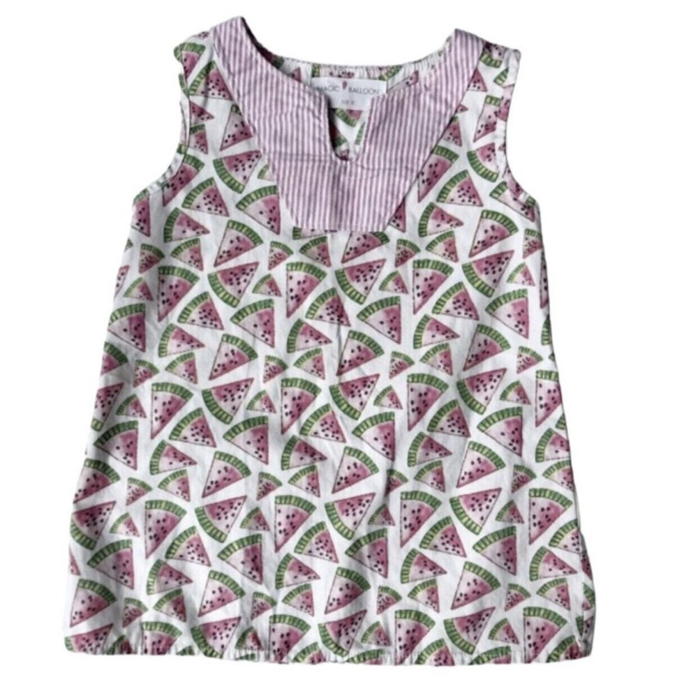 Magic Balloon Watermelon Print Tunic Size 3